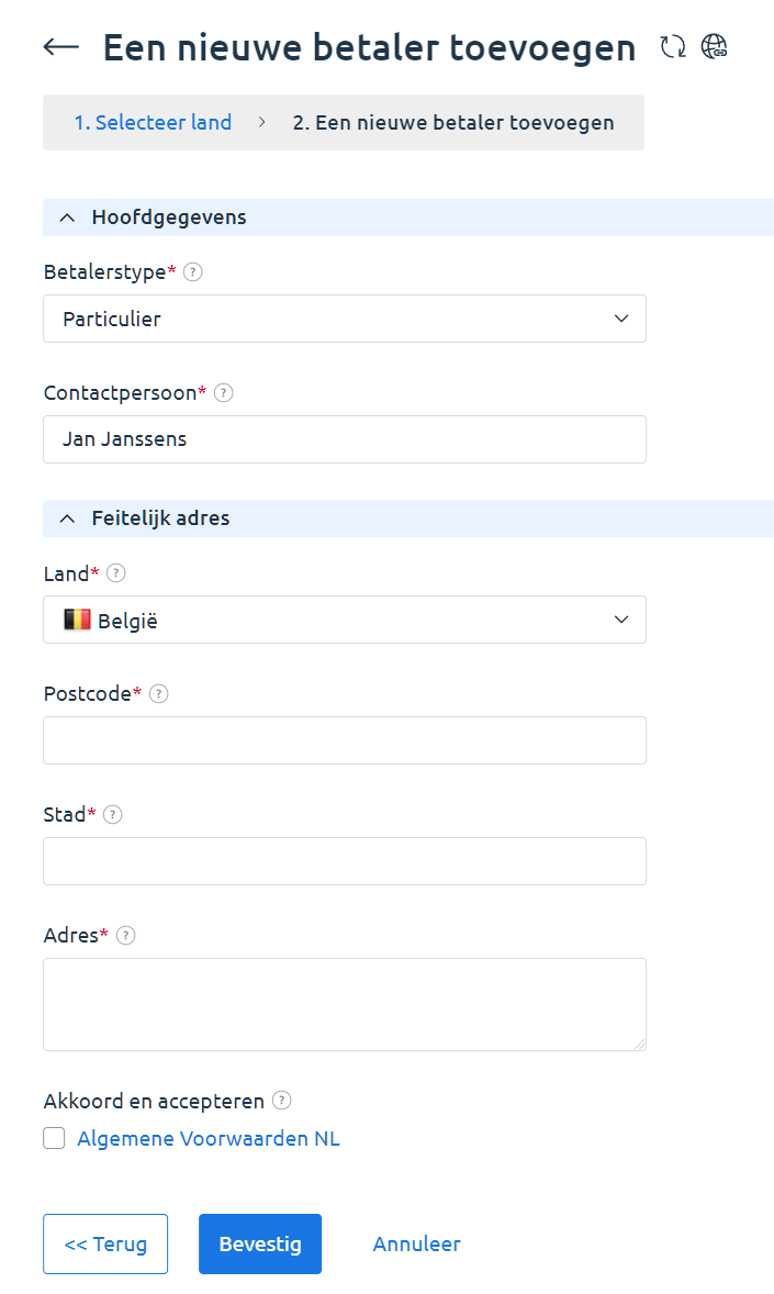 Adresgegevens