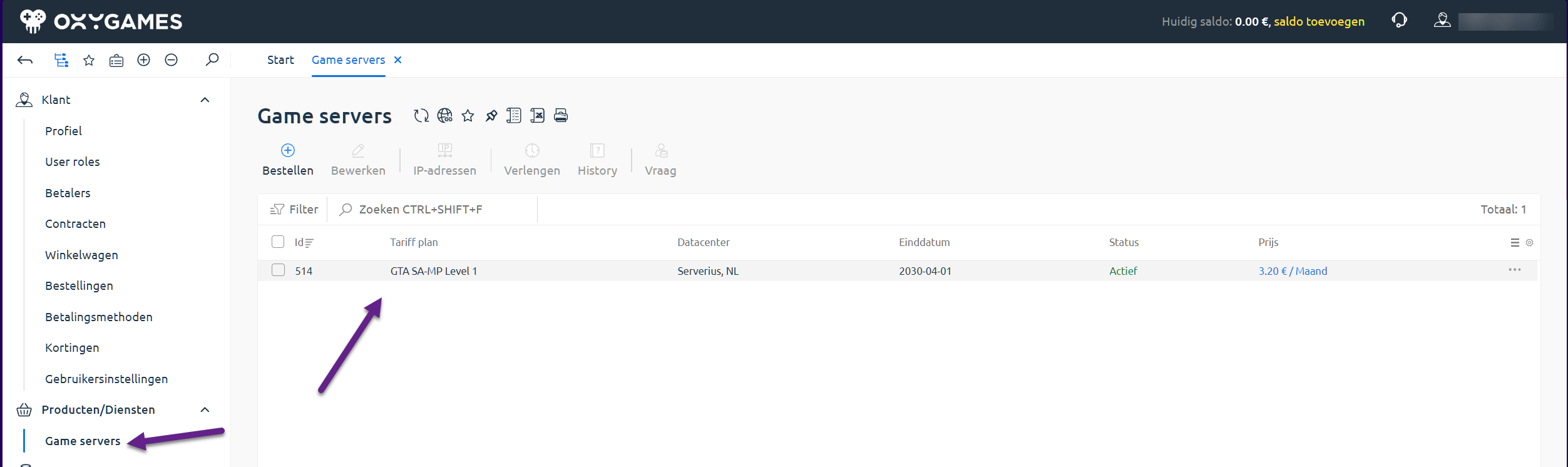 Game servers overview